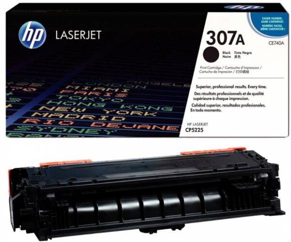 Toner Cartridge 307A schwarz für Color LaserJet Professional CP5225,