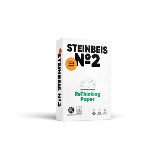 Steinbeis Trend White Kopierpapier A4 80g 80er weiße Recycling