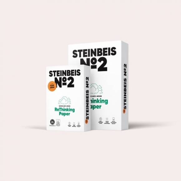 Steinbeis Trend White Kopierpapier A4 80g 80er weiße Recycling