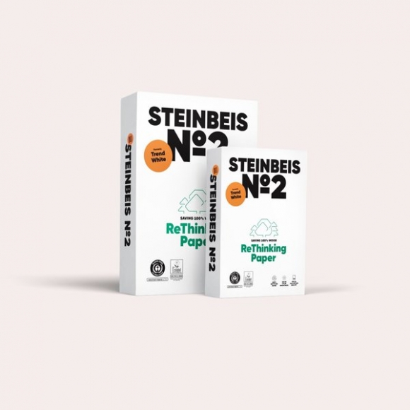 Steinbeis Trend White Kopierpapier A4 80g 80er weiße Recycling