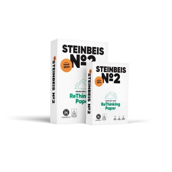 Steinbeis Trend White Kopierpapier A4 80g 80er weiße Recycling