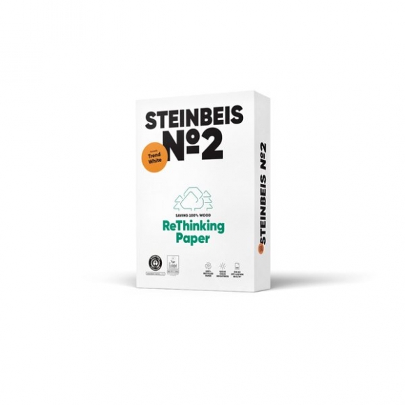 Steinbeis Trend White Kopierpapier A3 80g 80er weiße Recycling