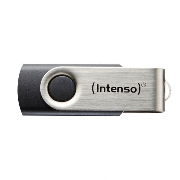 Speicherstick Basic Line USB 2.0 schwarz-silber, Kapazität 8GB