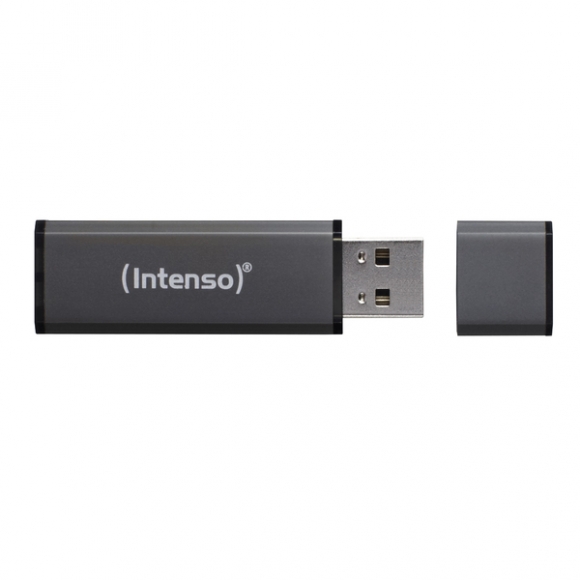 Speicherstick Alu Line USB 2.0 anthrazit, Kapazität 64 GB