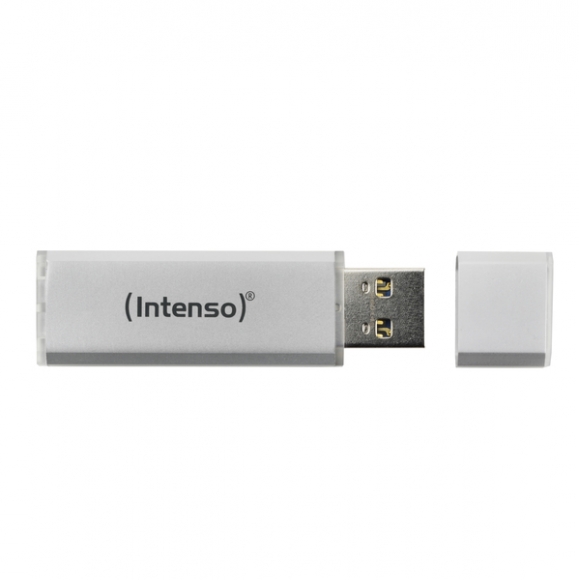 Speicherstick Alu Line USB 2.0, silber, Kapazität 64 GB