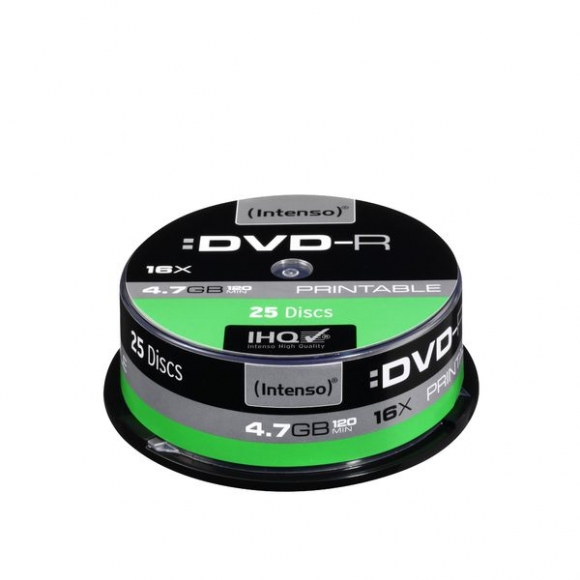 Rohling DVD-R 4,7GB, 16x, Spindel 25er, bedruckbar