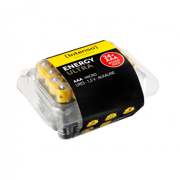 Batterie Energy Ultra AAA, LR03 Alkaline Mangnese, 1250 mAh, 1,5 V