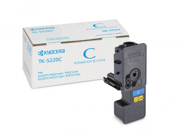 Toner-Kit TK-5220C cyan für ECOSYS P5021cdn, 5021cdw, M5521cdn,