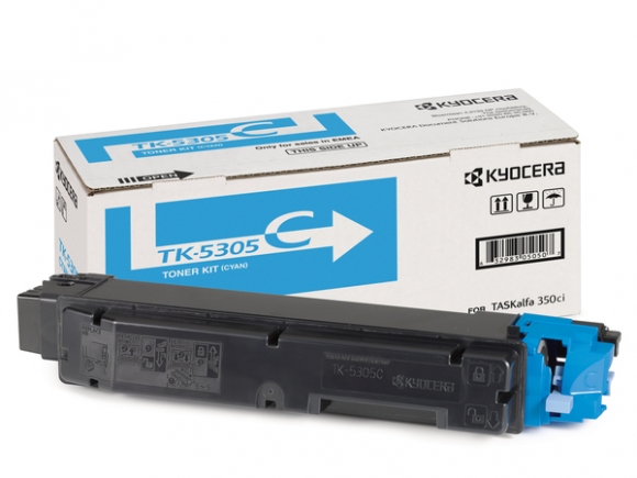 Toner TK-5305C cyan für Taskalfa 350ci, inkl. Resttonerbehälter