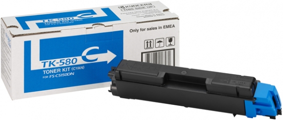 Toner-Kit TK-580C cyan für FS-C5100DN, C5100DN/KL3,