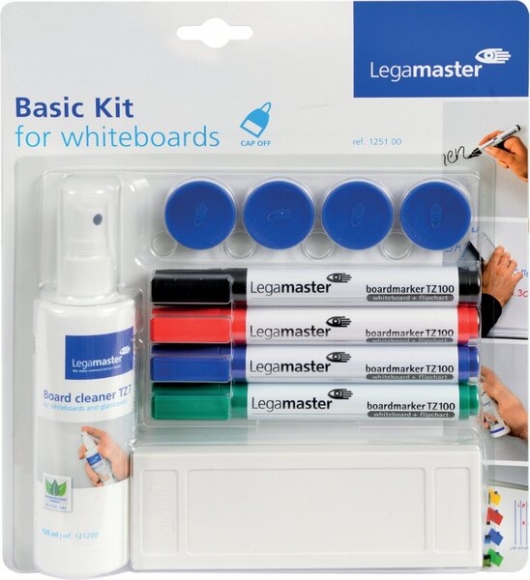 Legamaster Whiteboard BASIC Kit Das Basisset für Whiteboards