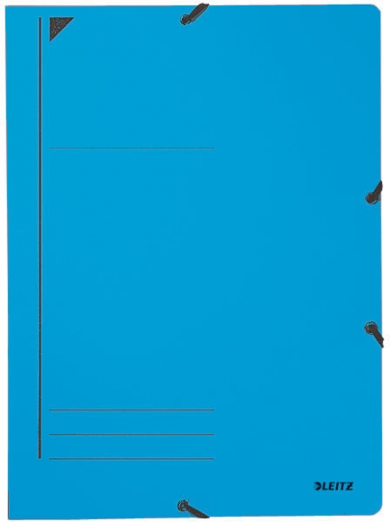 Eckspanner A4 450 g/m2 blau