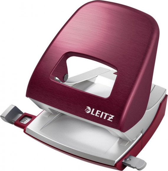 NeXXt Series Style Bürolocher granat rot, Stanzleistung 30 Blatt,