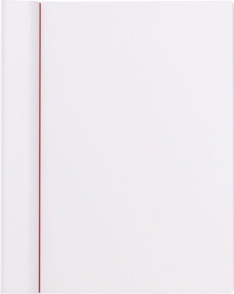Schreibplatte A3 Kunststoff weiß Klemmer auf lange Seite # 23182