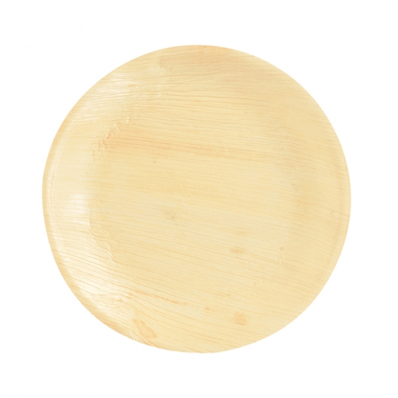 Teller pure rund, Ø 23 cm aus Palmblatt