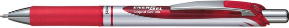 Liquid Gel Tintenroller EnerGel Strichstärke 0,35mm rot