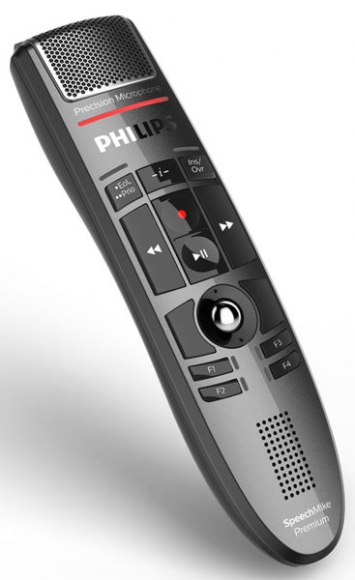 Diktiermikrofon SpeechMike Premium LFH3500, integrierter Lautsprecher