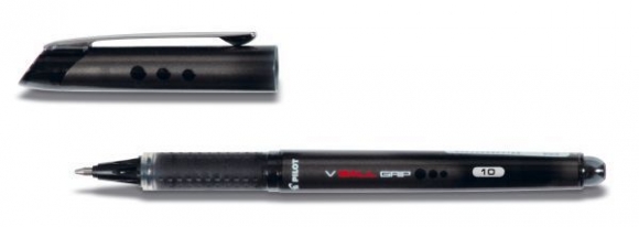 V Ball Grip Tintenroller Strichstärke 0,7mm, schwarz
