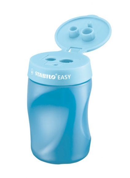 Stabilo Easy Dosenspitzer 3 in 1, für Rechtshänder, blau