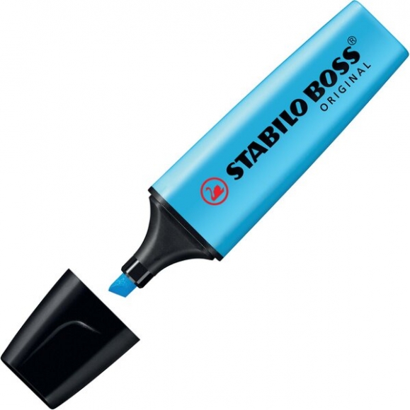 Textmarker Stabilo Boss Original 2-5mm blau nachfüllbar