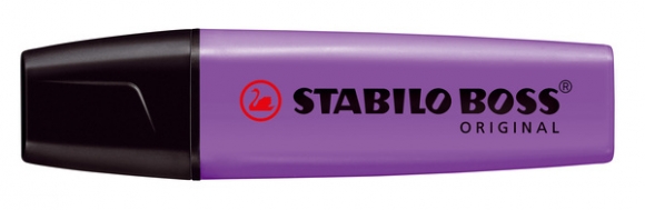 Textmarker Stabilo Boss Original 2-5mm lavendel nachfüllbar