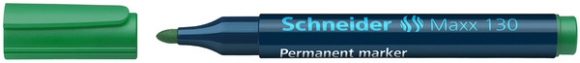 Schneider Permanentmarker Maxx 130 Rundspitze 1-3mm, grün