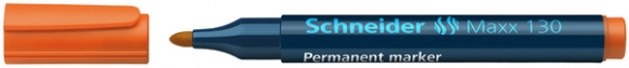 Schneider Permanentmarker Maxx 130 Rundspitze 1-3mm, orange