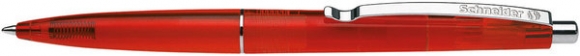 Druckkugelschreiber K20 transluzent/rot