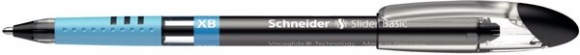 Kugelschreiber SLIDER Basic 1,4 mm Strichstärke XB, Visco Glide, schwarz