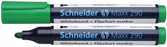 Board Marker 290 mit Rundspitze, grün, geeignet für Whiteboard
