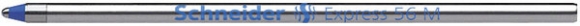 Kugelschreibermine Express 56 D1 Kurzmine blau