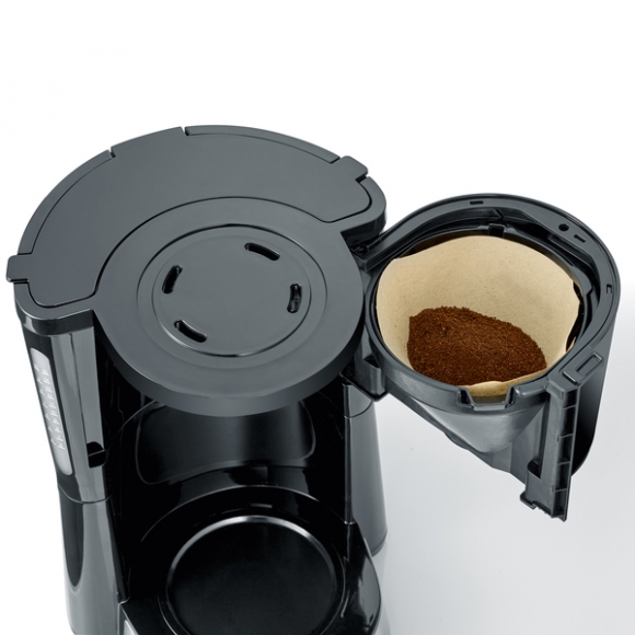 Kaffeemaschine KA 4815 f. 10 Tassen 1,25 L, schwarz, max. 1000W