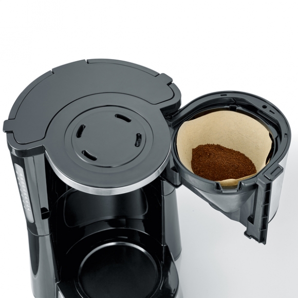 Kaffeemaschine KA 4825 f. 10 Tassen 1,25 L, edelstahl/schwarz max. 1000W
