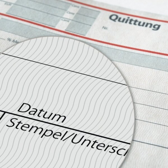 Quittung A6quer 2x40 Blatt weiss 1. und 2. Blatt bedruckt sd