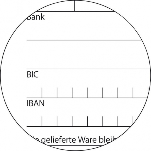 Rechnung A5hoch 2x40 Blatt weiss 1. und 2. Blatt bedruckt sd