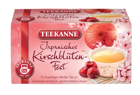 Tee Japanisches Kirschblüten-Fest, Fruchtiger Weißer Tee mit Kirsch-