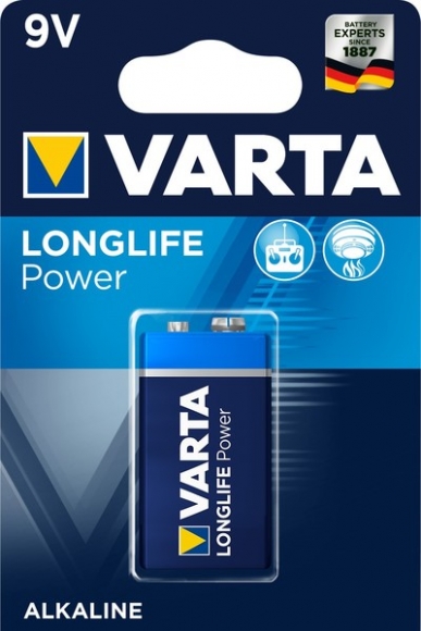 Batterie E-Block Longlife Power 9,0V Alkali-Magnan