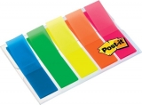 Post-it Index Markiersteifen trans- parent farbig im Etui