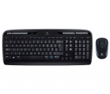 Tastatur-Maus-Set MK330 schwarz kabellos, USB-Empfänger, leise Tasten