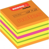 Haftnotizen,50x50mm,400 Blatt 4 neon-farbig