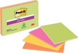 Post-it Meeting Notes 200x149mm 4 x 45 Blatt in Neonfarben