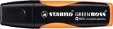 Textmarker Stabilo Green Boss 2-5mm orange