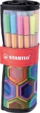 Stabilo point 88 Rollerset, aus Nylon, 25 Farben