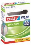 tesafilm Eco & Clear 15mm x 10m transparent und klar, nahezu