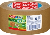 Tesapack Paper ecoLogo® Packband aus Papier, braun, 50m x 50mm