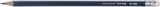 Büroring Bleistift, HB, mit Radier- gummi, dreieckig, ergonomischer