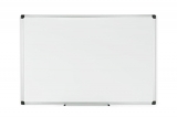 Whiteboard 90 x 60 cm mit Aluminiumrahmen, leicht gerasterte