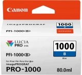 Tinte PFI-1000B für Pro-1000, blau, Inhalt: 80 ml