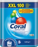 Waschpulver Fein- und Buntwaschmittel Coral Prof. Optimal Color 100 Wäschen