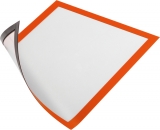 Duraframe Magnetic A4, orange, für schnelles Auswechseln von Infos